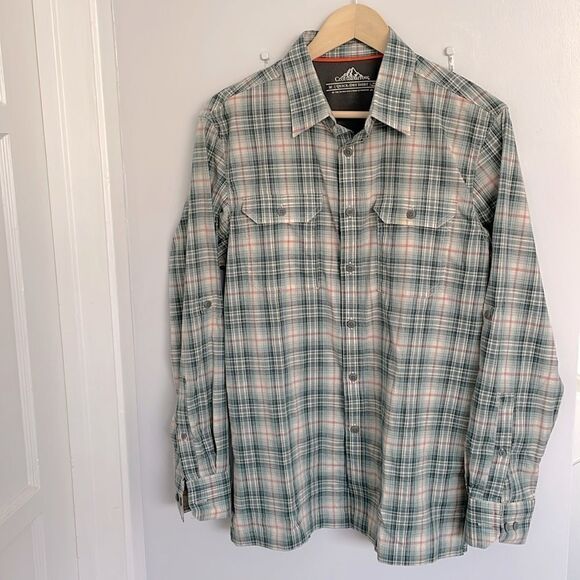 🔵Men’s size M croft and barrow quickly dry shirt - Picture 1 of 9